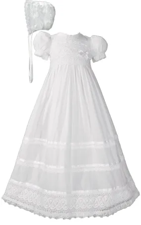 3 Piece Gown/Bonnet
