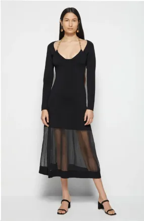 Aaliyah Rib Halter Dress