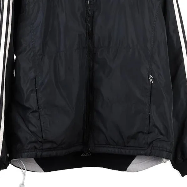Adidas Jacket - Large Black Polyester