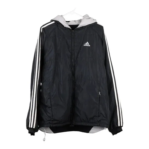 Adidas Jacket - Large Black Polyester