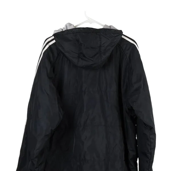 Adidas Jacket - Large Black Polyester