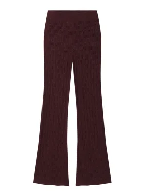 A.L.C. Keeley Pant in Burgundy