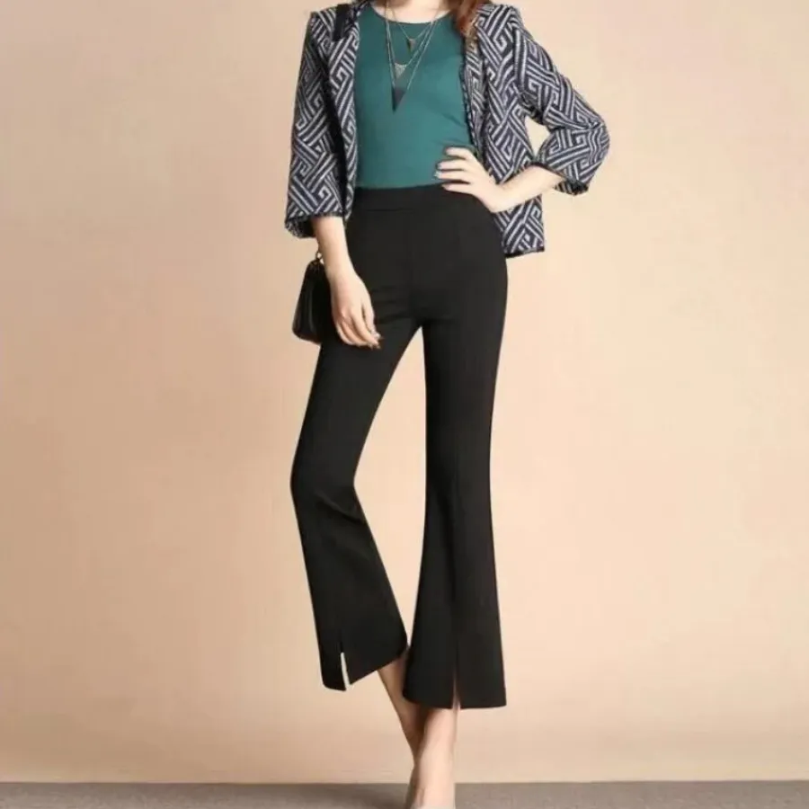 Annelise Broek | Dames Casual Uitlopende Broek