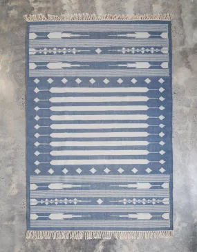Arrow Head Flat Weave Rug