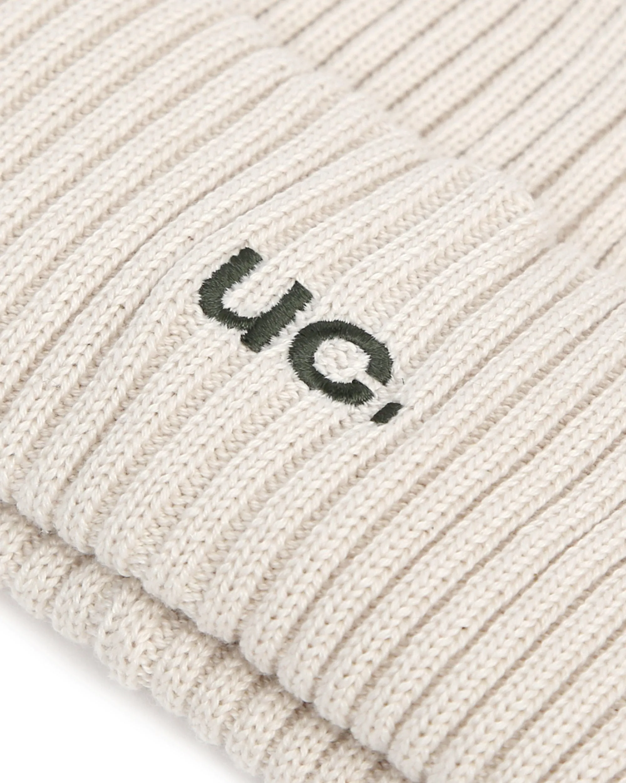 BEANIE / RIB / LOOSE / UC / L CREAM