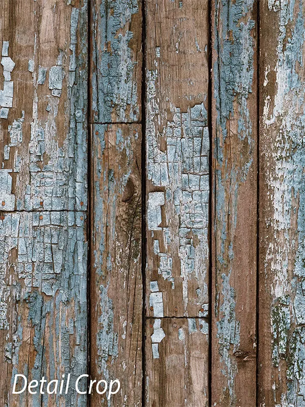 Blue Grunge Wood Photography FloorDrop
