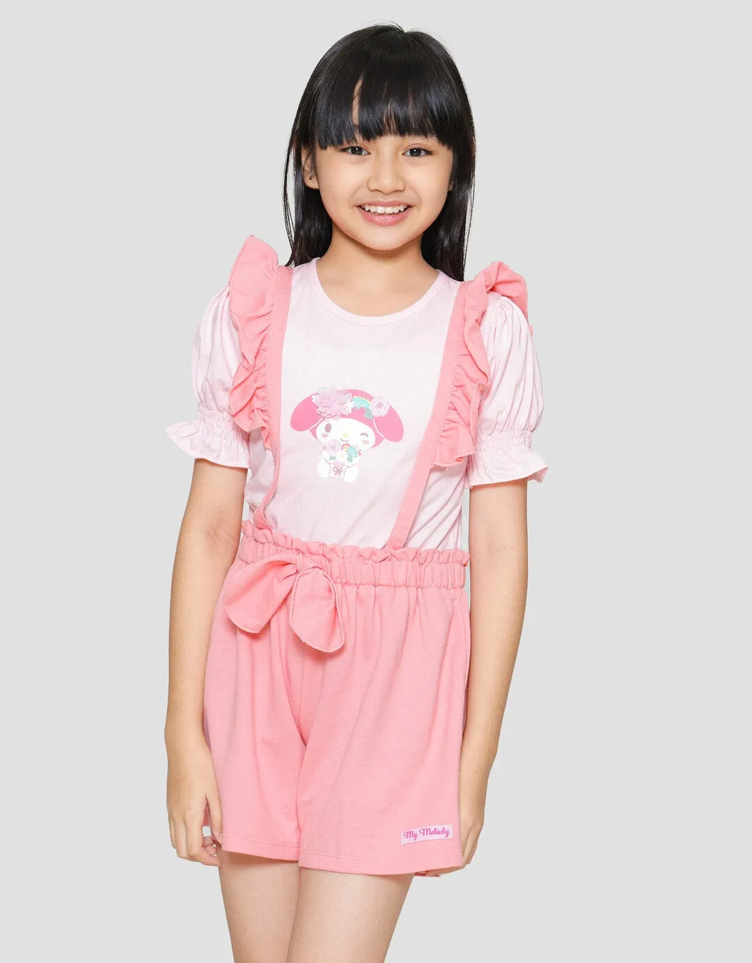 Character Overall My Melody 2 Midi Dress Anak Perempuan