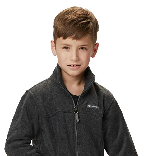 Columbia Toddler Boys Steens Mt II Fleece, Charcoal Heather, 2T