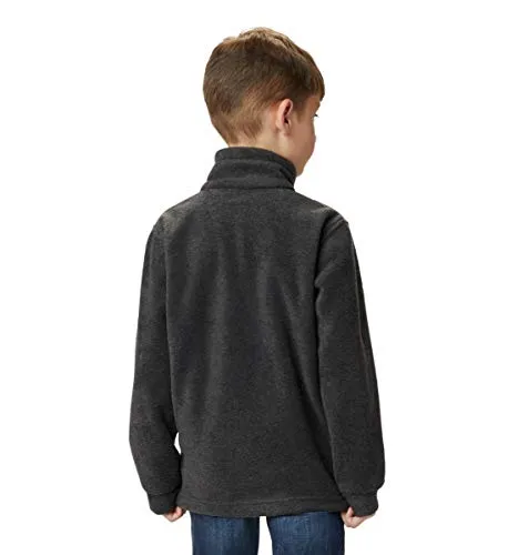 Columbia Toddler Boys Steens Mt II Fleece, Charcoal Heather, 2T