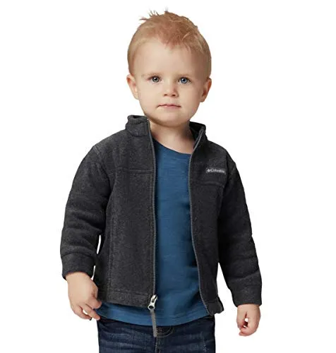 Columbia Toddler Boys Steens Mt II Fleece, Charcoal Heather, 2T
