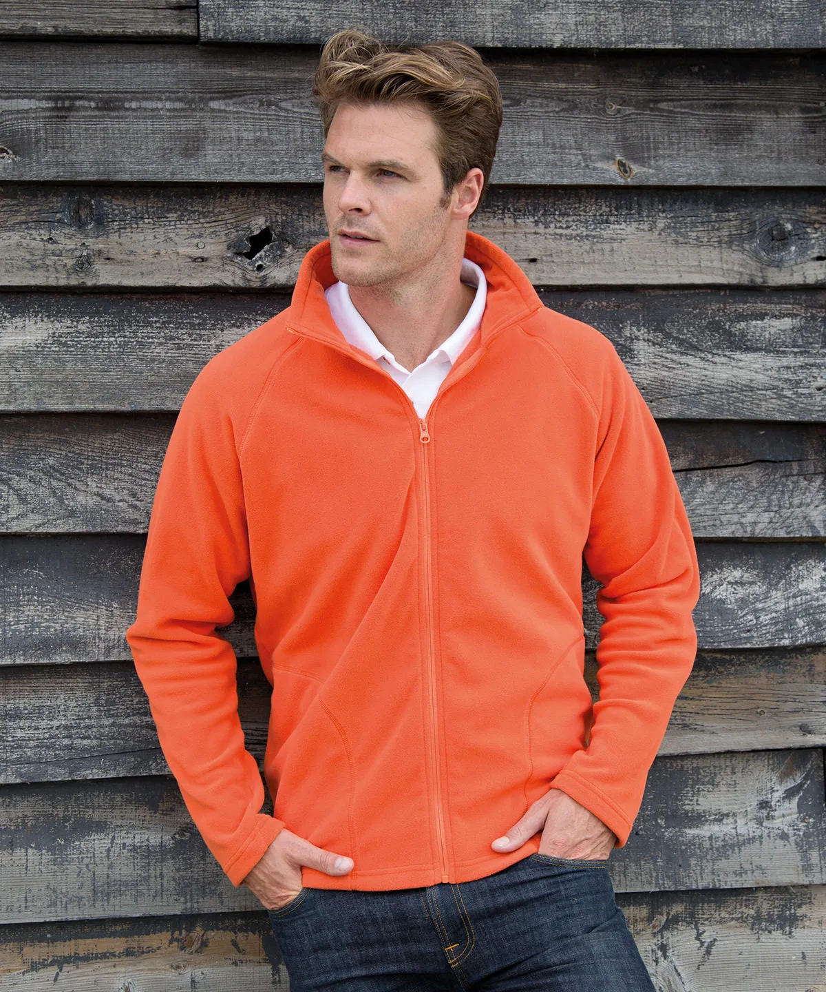 Core microfleece jacket | Forest Green