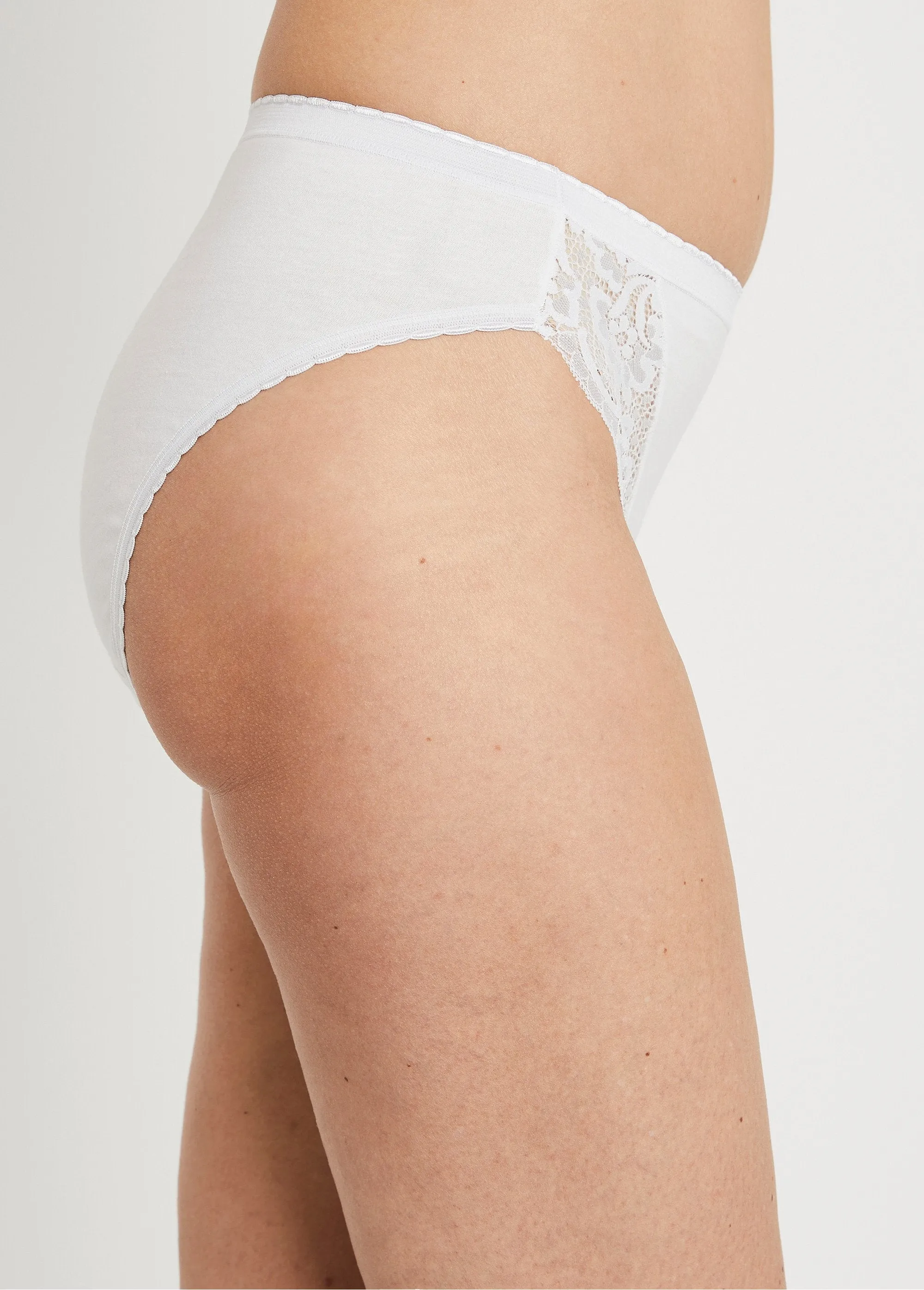 Culotte échancrée dentelle - lot de 3