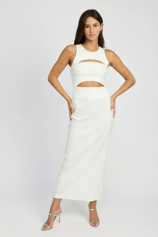 Cut Out Maxi Dress