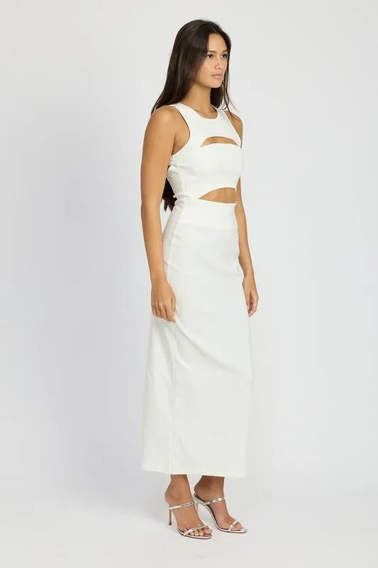 Cut Out Maxi Dress