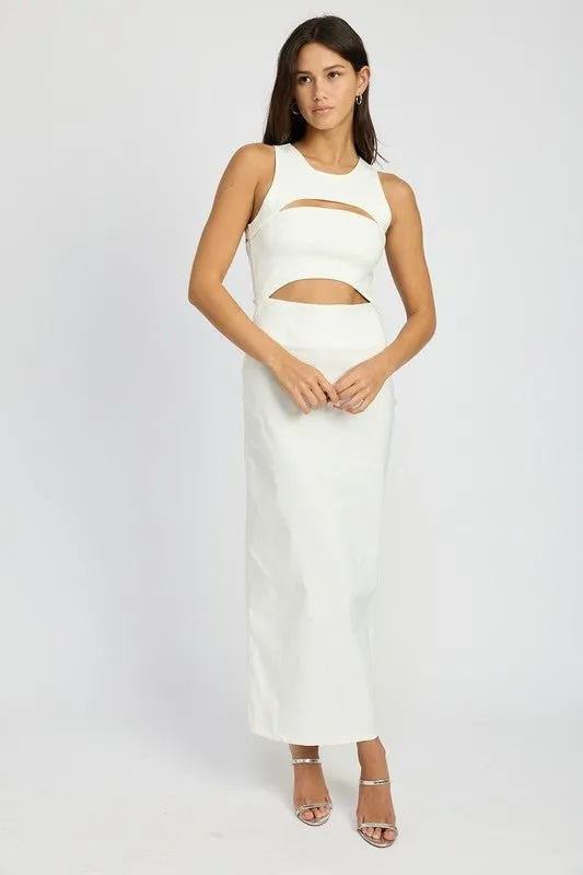 Cut Out Maxi Dress