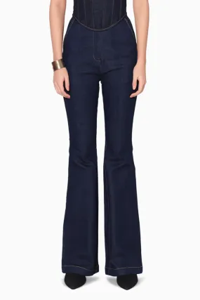 Denim Flare Blue Pants