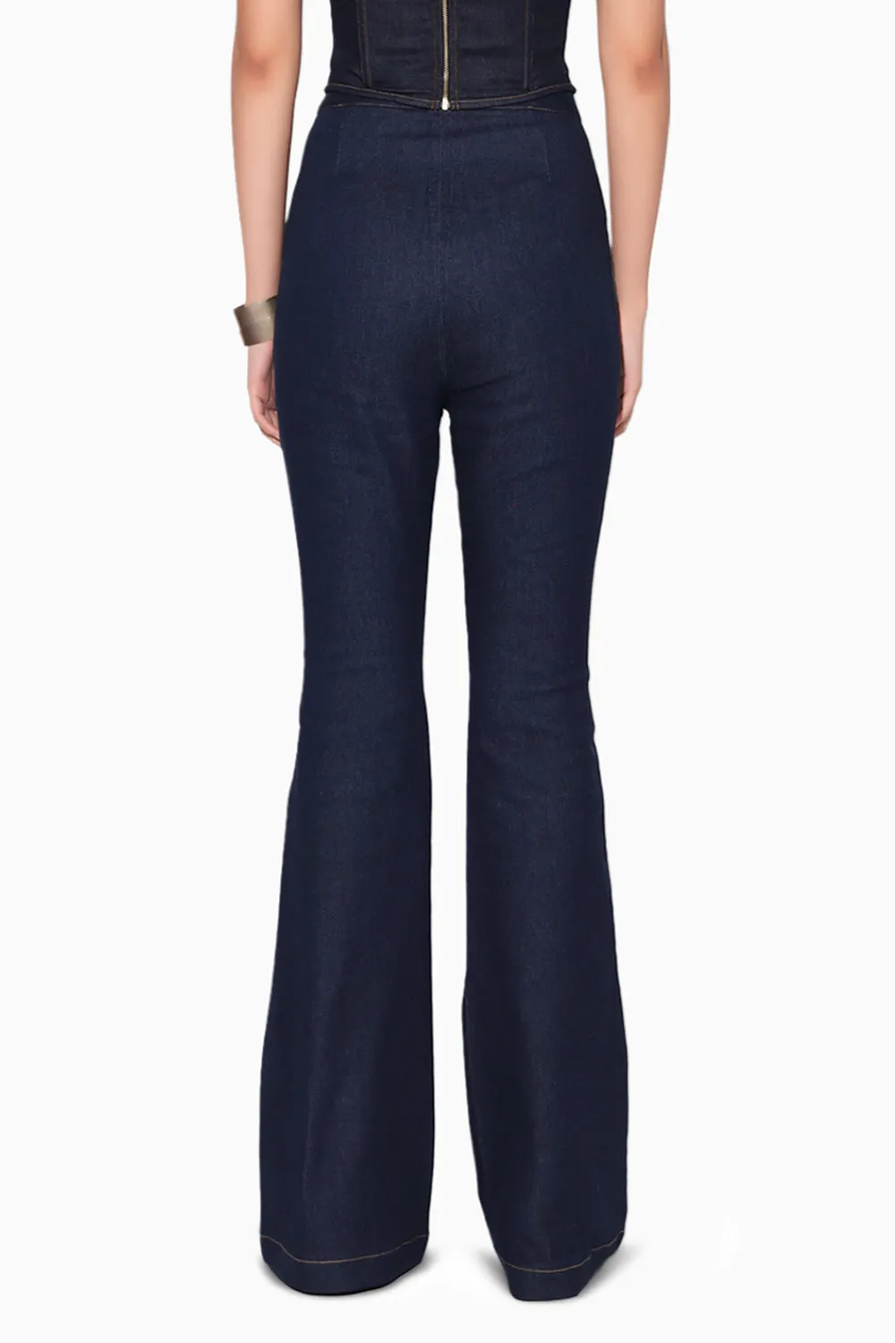 Denim Flare Blue Pants