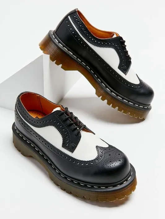 DR. MARTENS 3989 BLACK WHITE