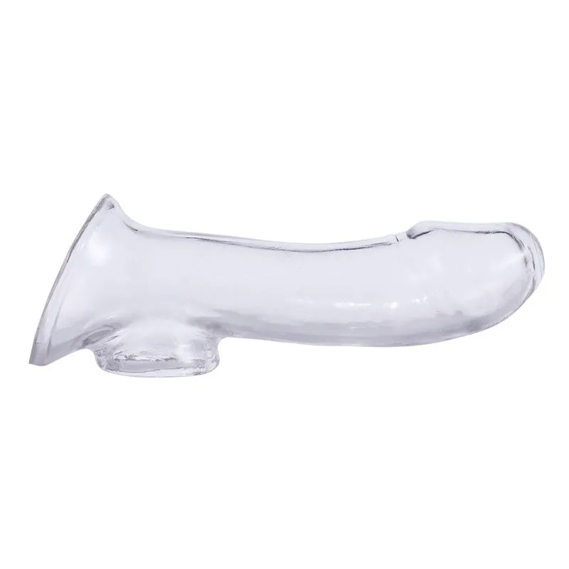 Everyday Sexy Crystal Cock Sleeve - Clear