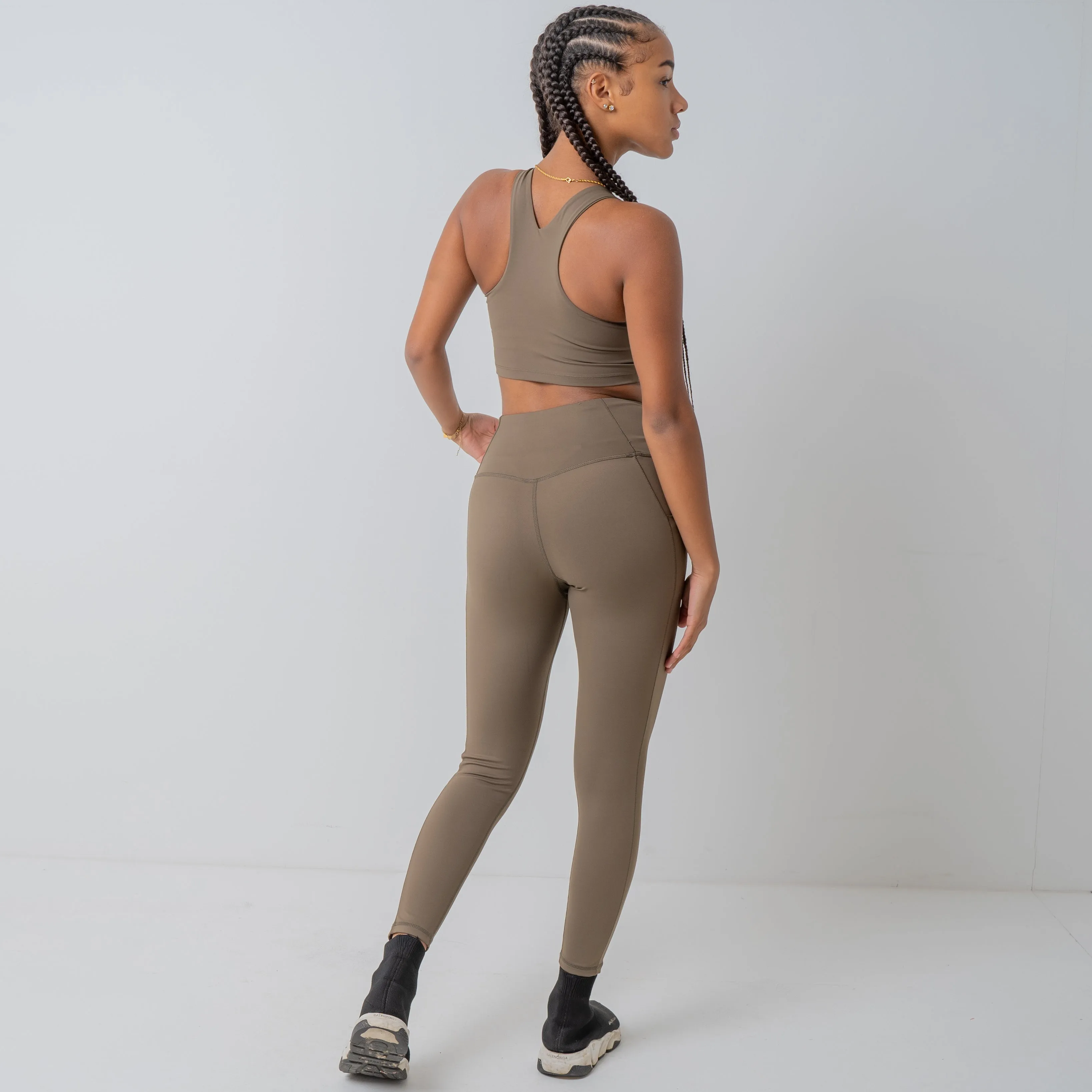 Exultant Sports Leggings Rosemary Green