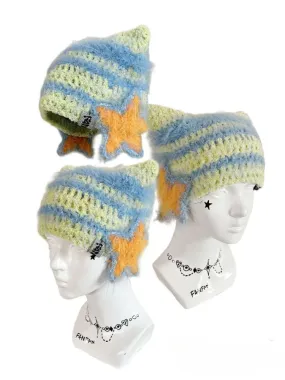 F4NFAN Handmade StarLink Ear Beanie
