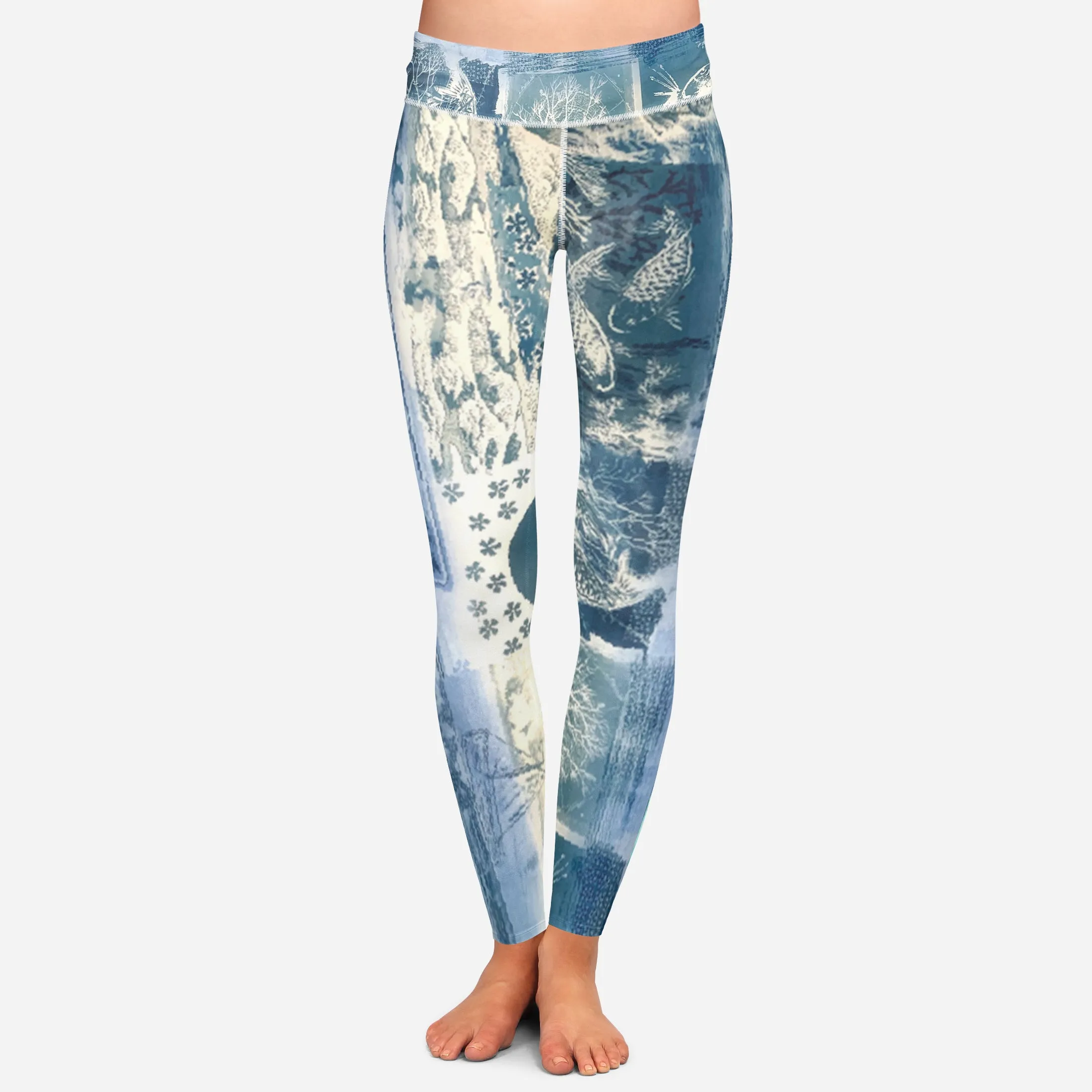 Fisherman at Night Leggings