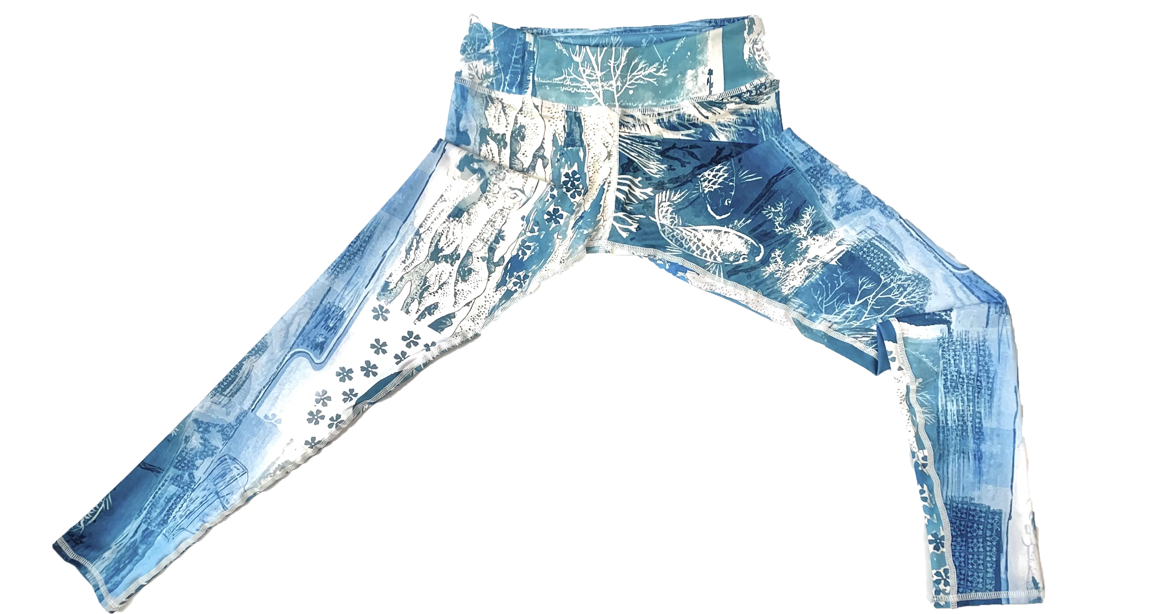 Fisherman at Night Leggings