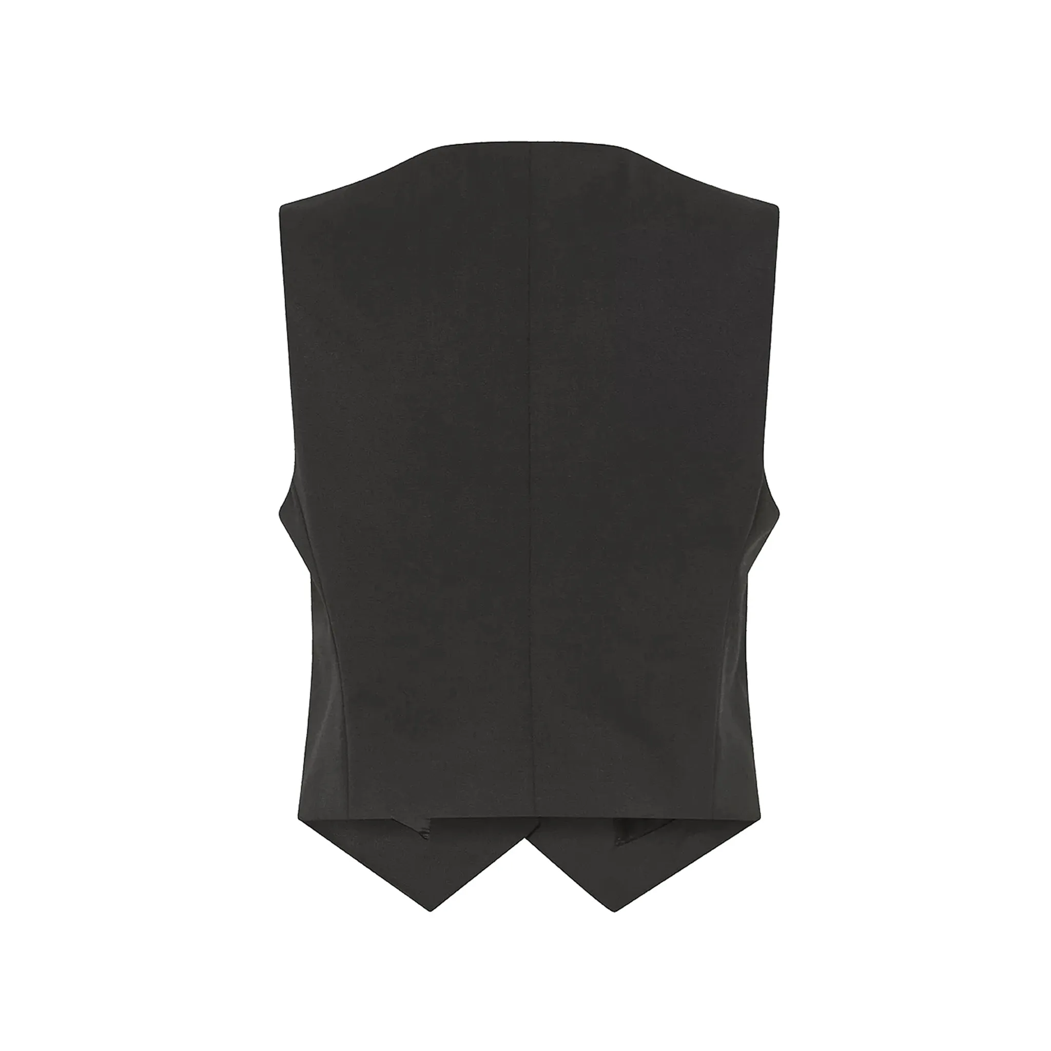 Gilet Donna monopetto in misto lana