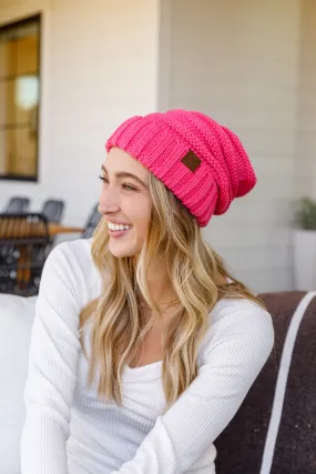 Got You Covered Beanie In Candy Pink - 11/10/2022