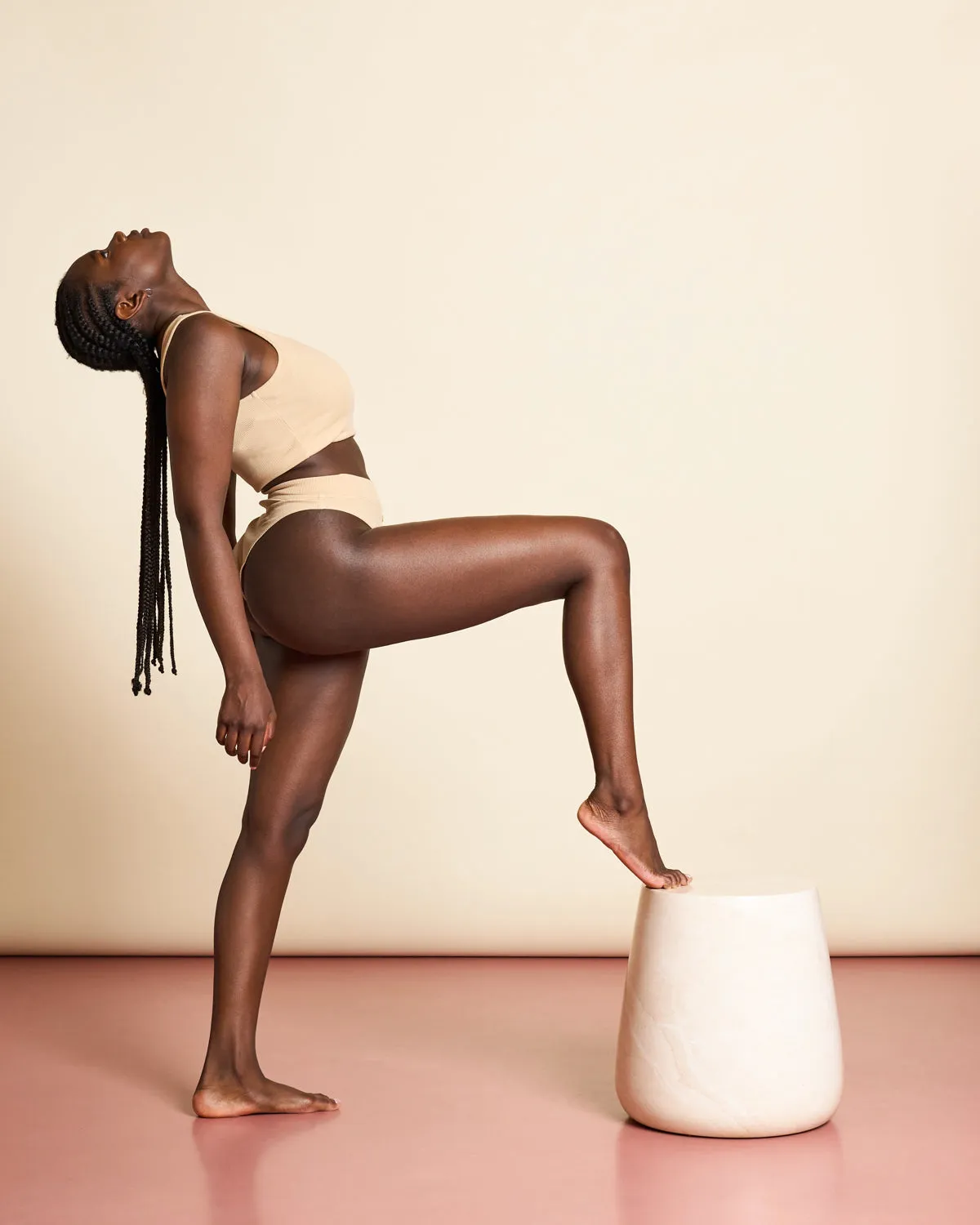 HIGHWAIST SLIP ASKJA STONE