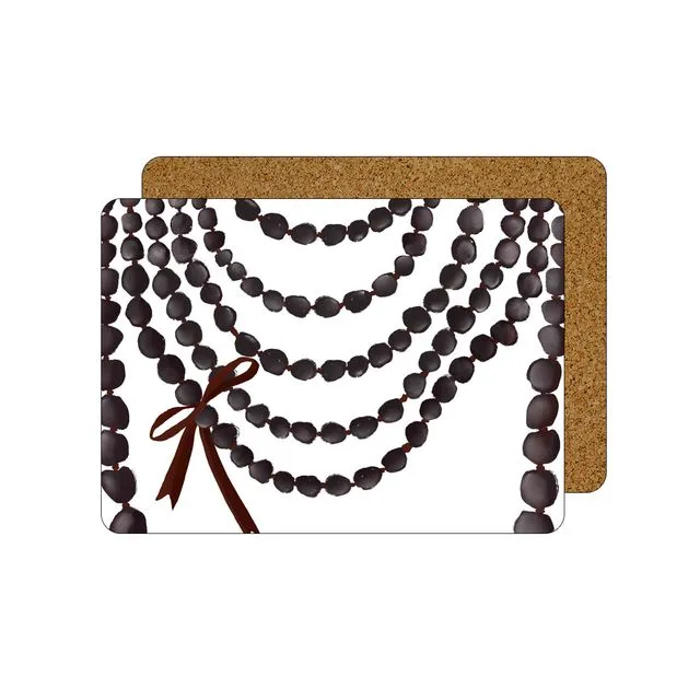 Kukui Nut Lei MDF Placemat