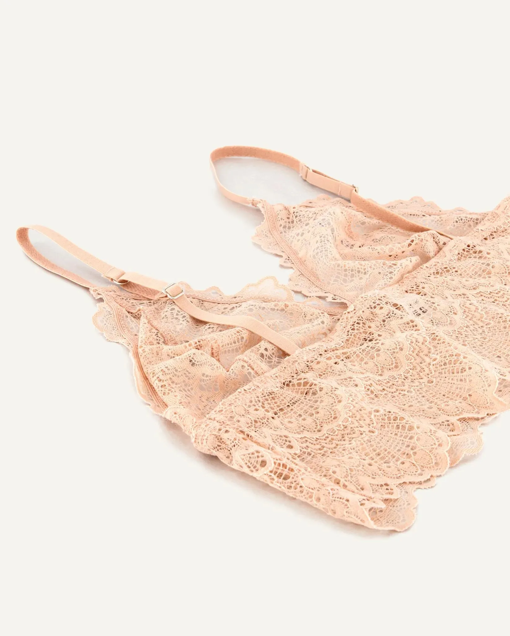 Lace Bralette Top Naked