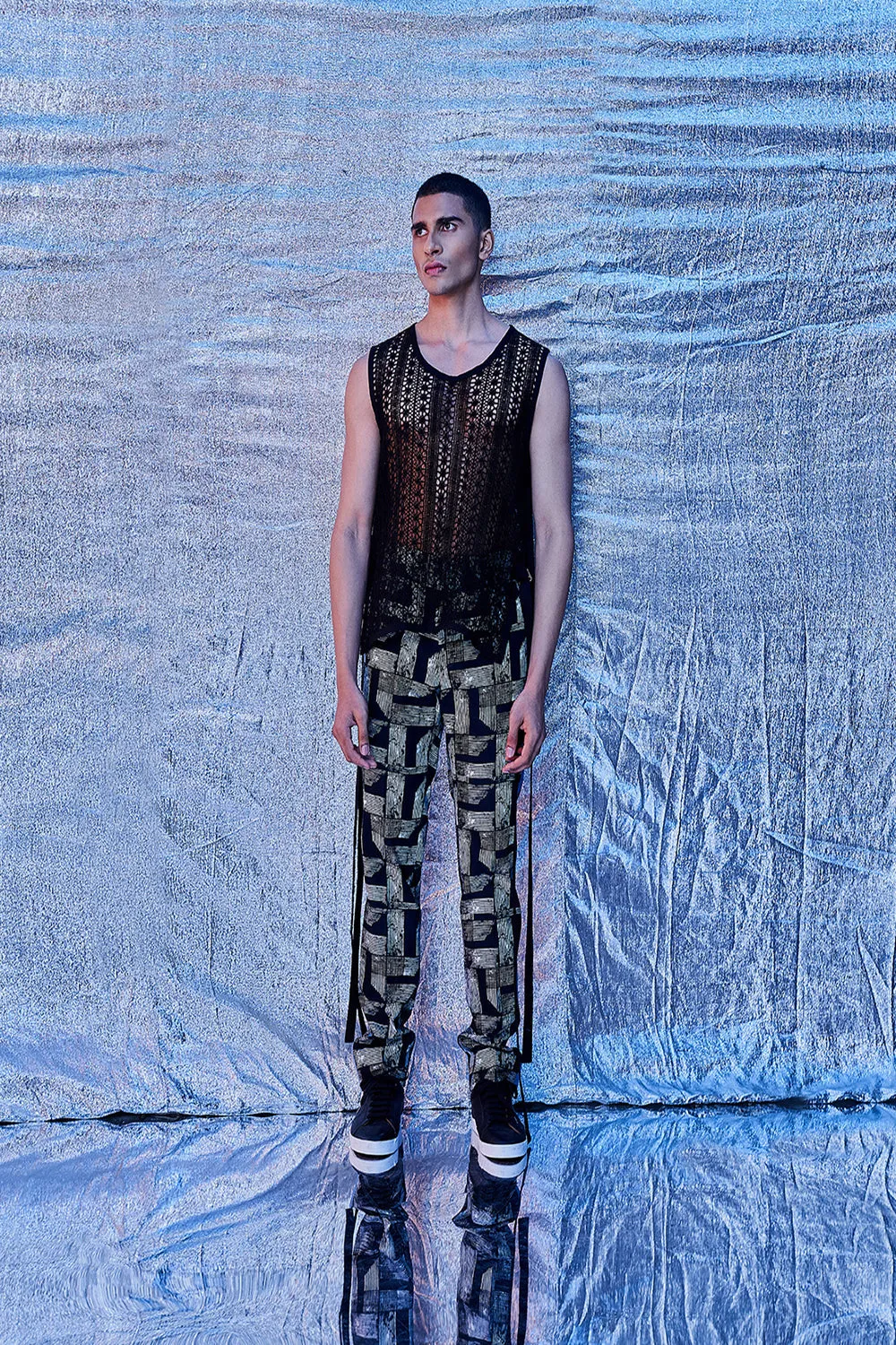 Lace Slipon Vest