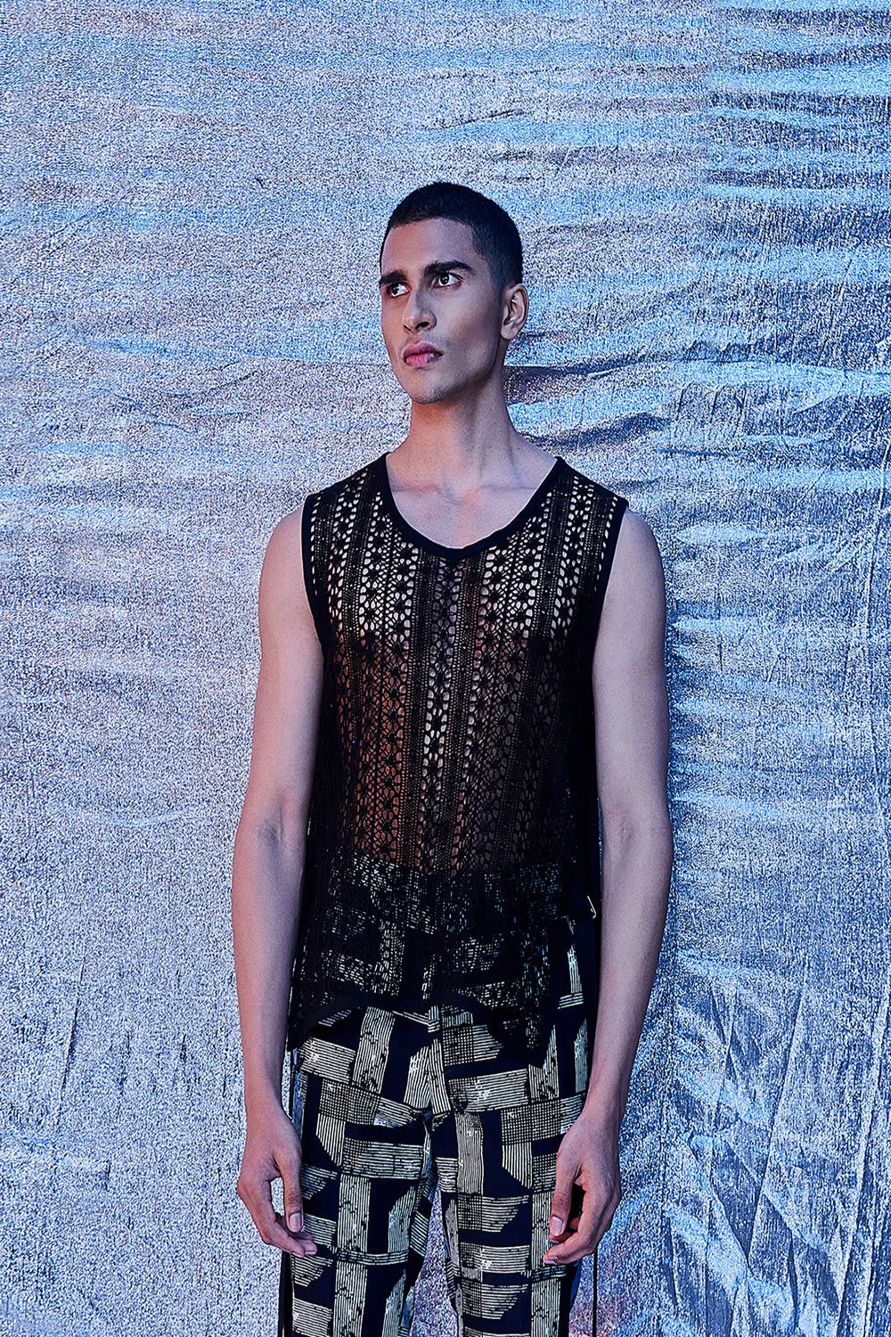 Lace Slipon Vest