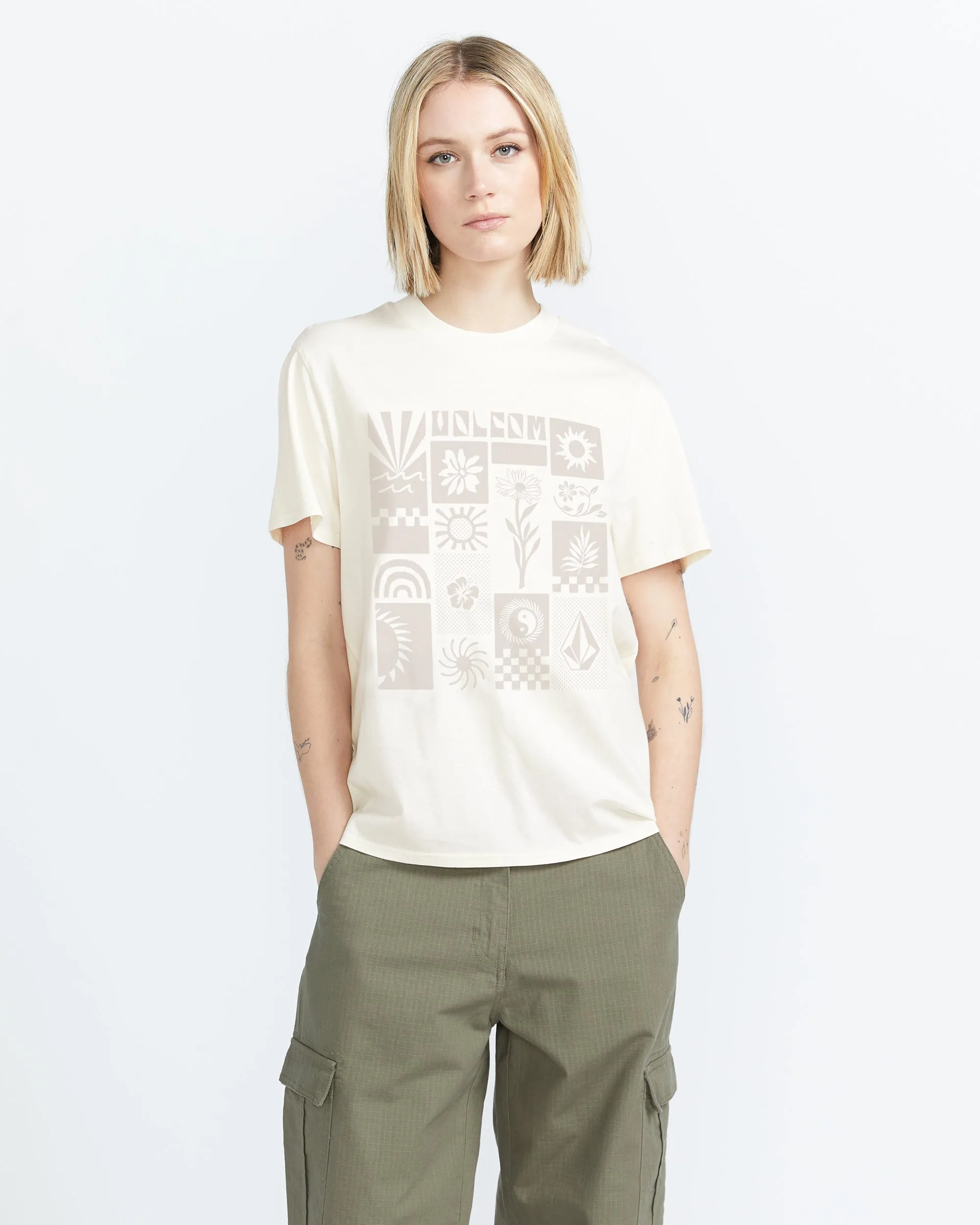 Lock It Up Tee - Bone