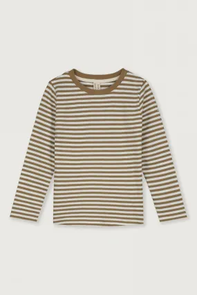 L/S Tee | Peanut - Off White