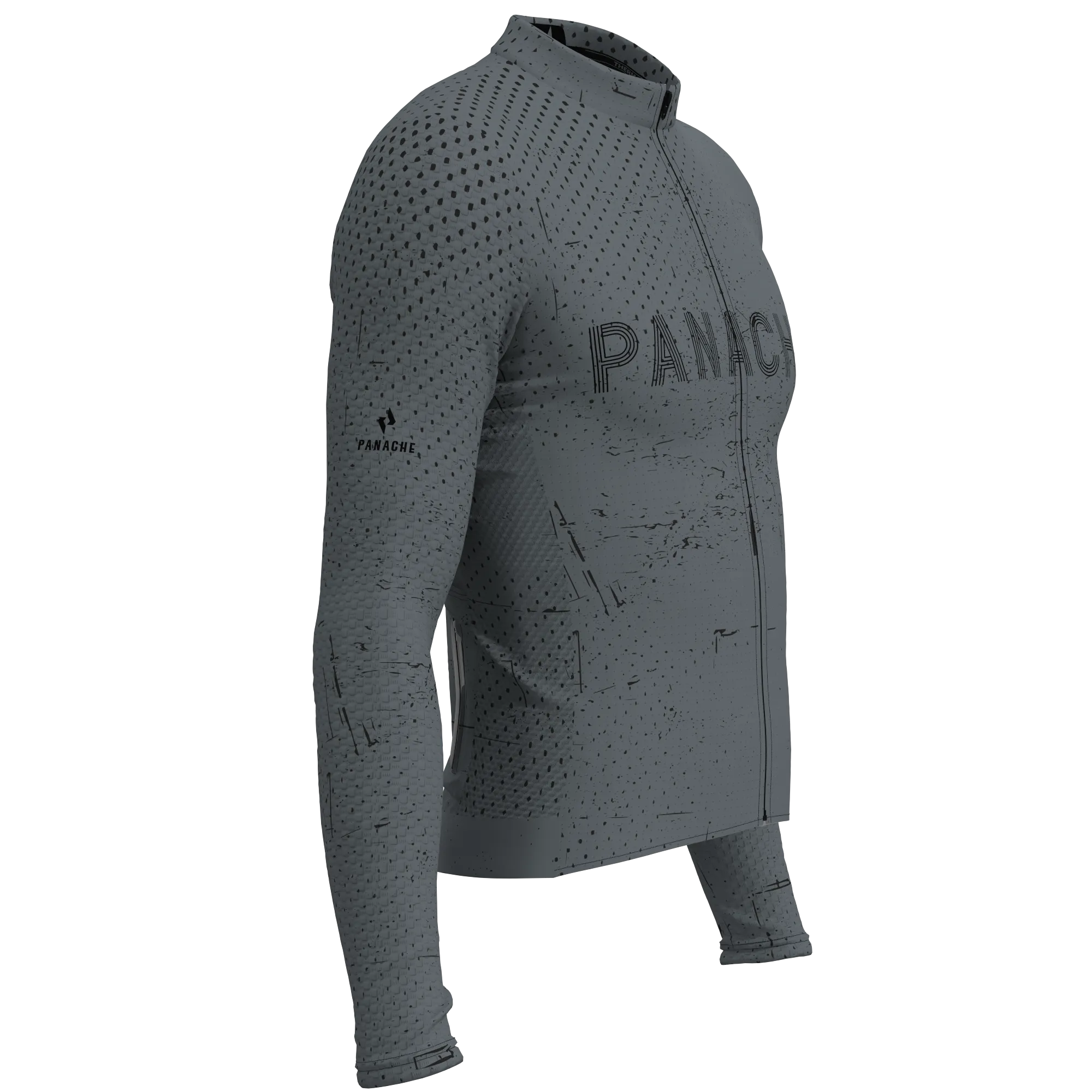 M's Speed Air LS Jersey - Grunge Pave