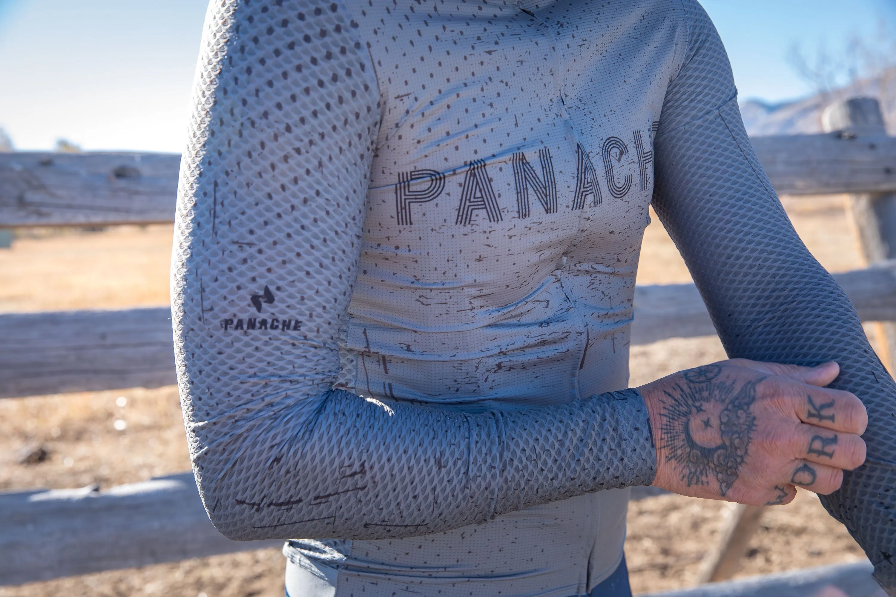 M's Speed Air LS Jersey - Grunge Pave