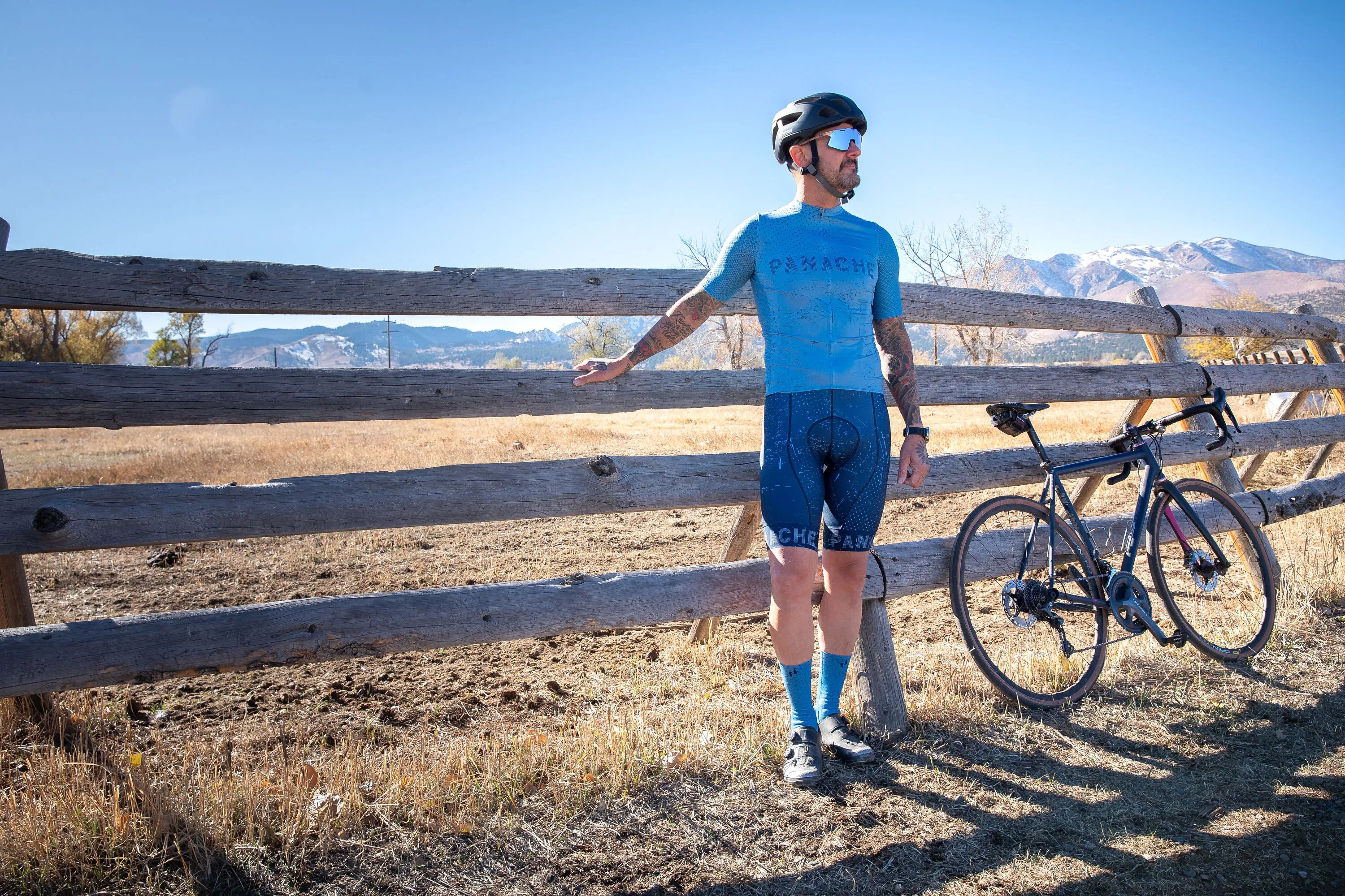 M's SVELT Bib Short - Grunge Midnight