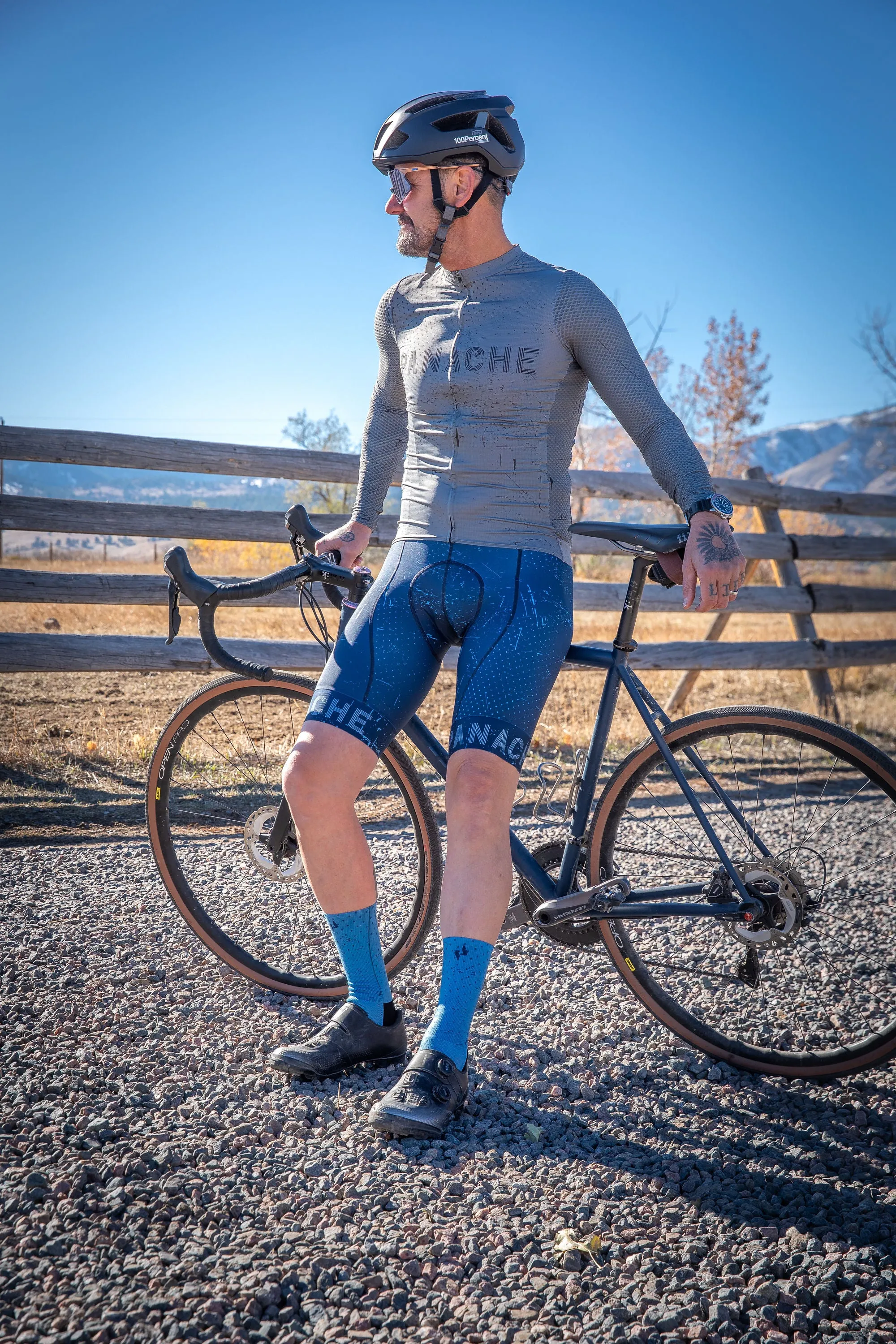 M's SVELT Bib Short - Grunge Midnight