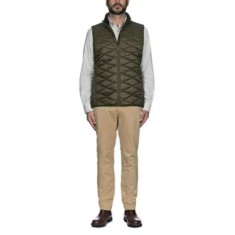 Musto Mens Quilted Primaloft Gilet - Rifle Green