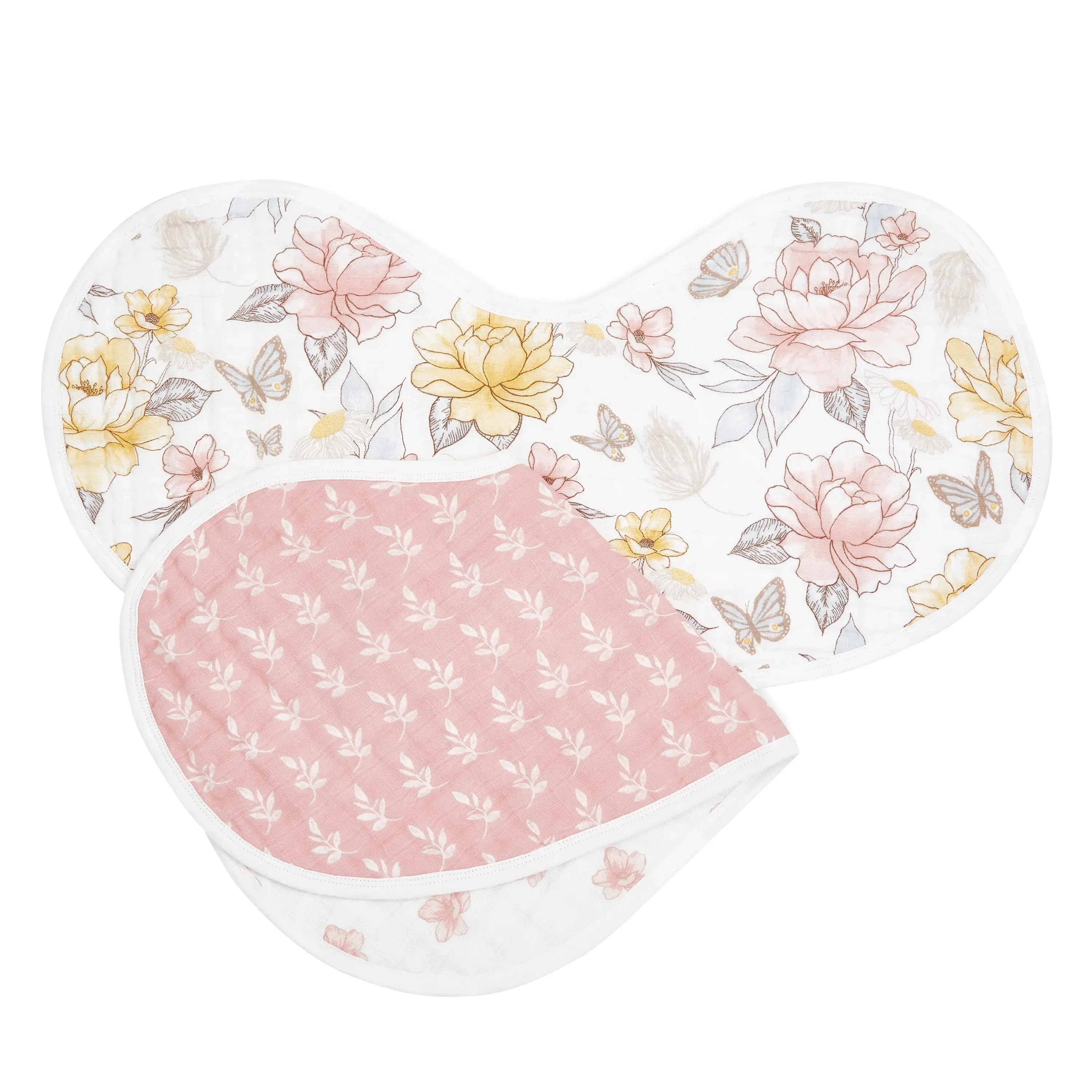 Organic Burpy Bib 2 Pack Earthly