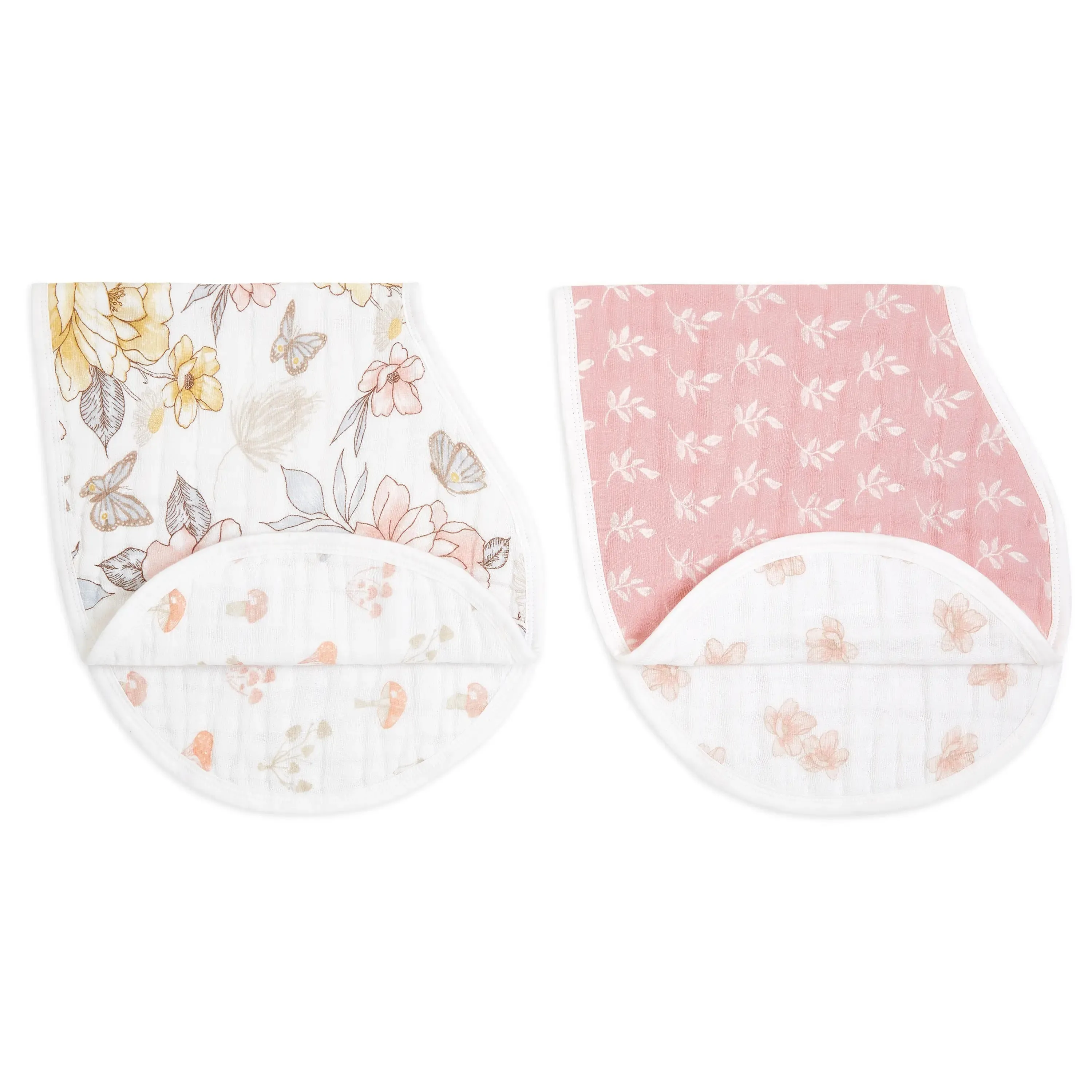 Organic Burpy Bib 2 Pack Earthly