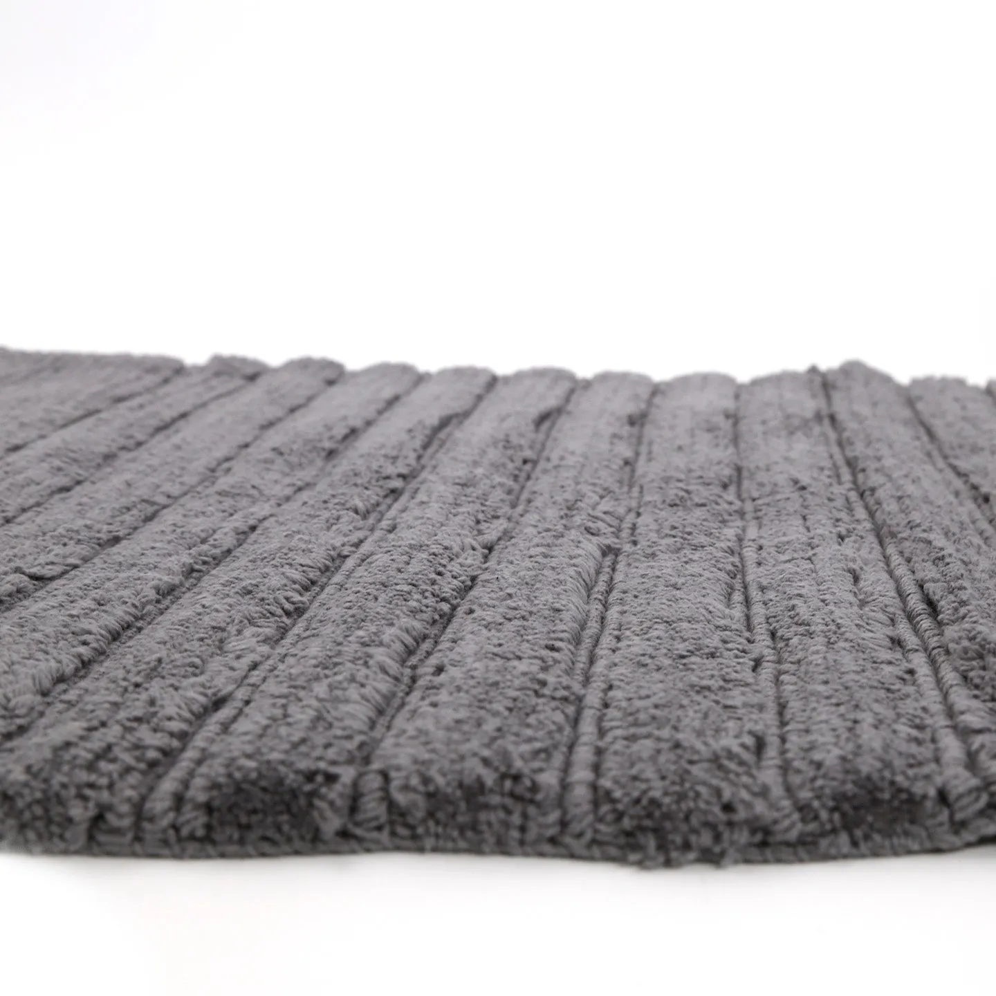 Organic Cotton Bath Mats / Dark Grey