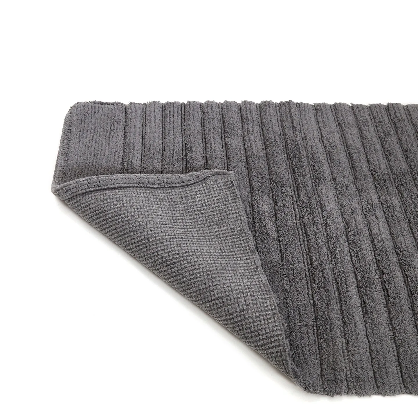 Organic Cotton Bath Mats / Dark Grey