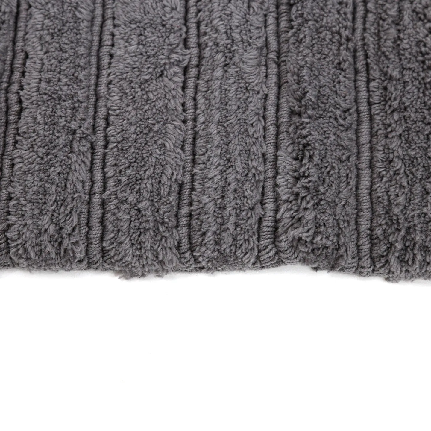 Organic Cotton Bath Mats / Dark Grey