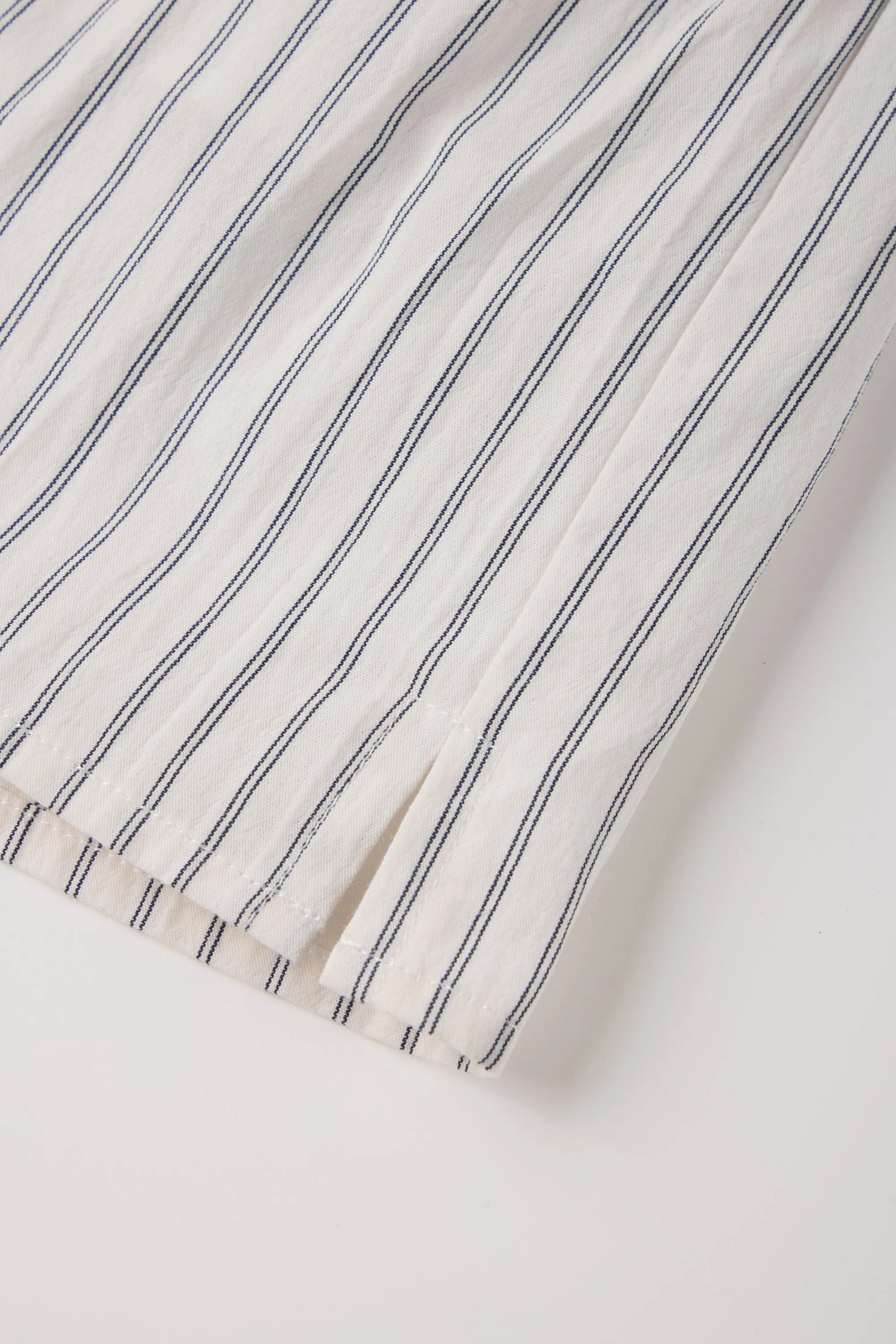 ORGANIC - cotton short (White stripe)