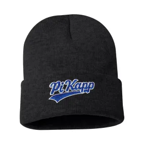 Pi Kapp Signature Charcoal Beanie