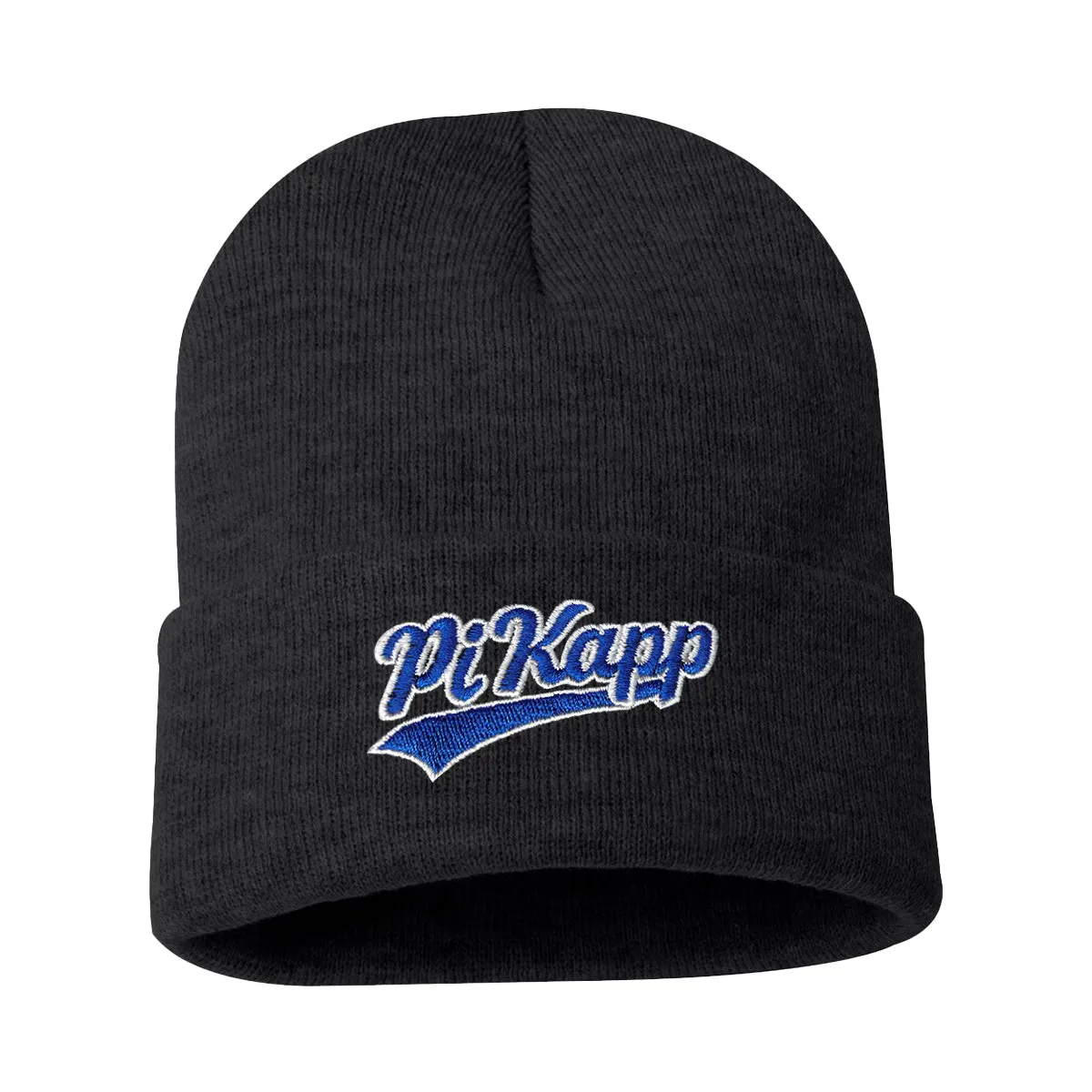 Pi Kapp Signature Charcoal Beanie