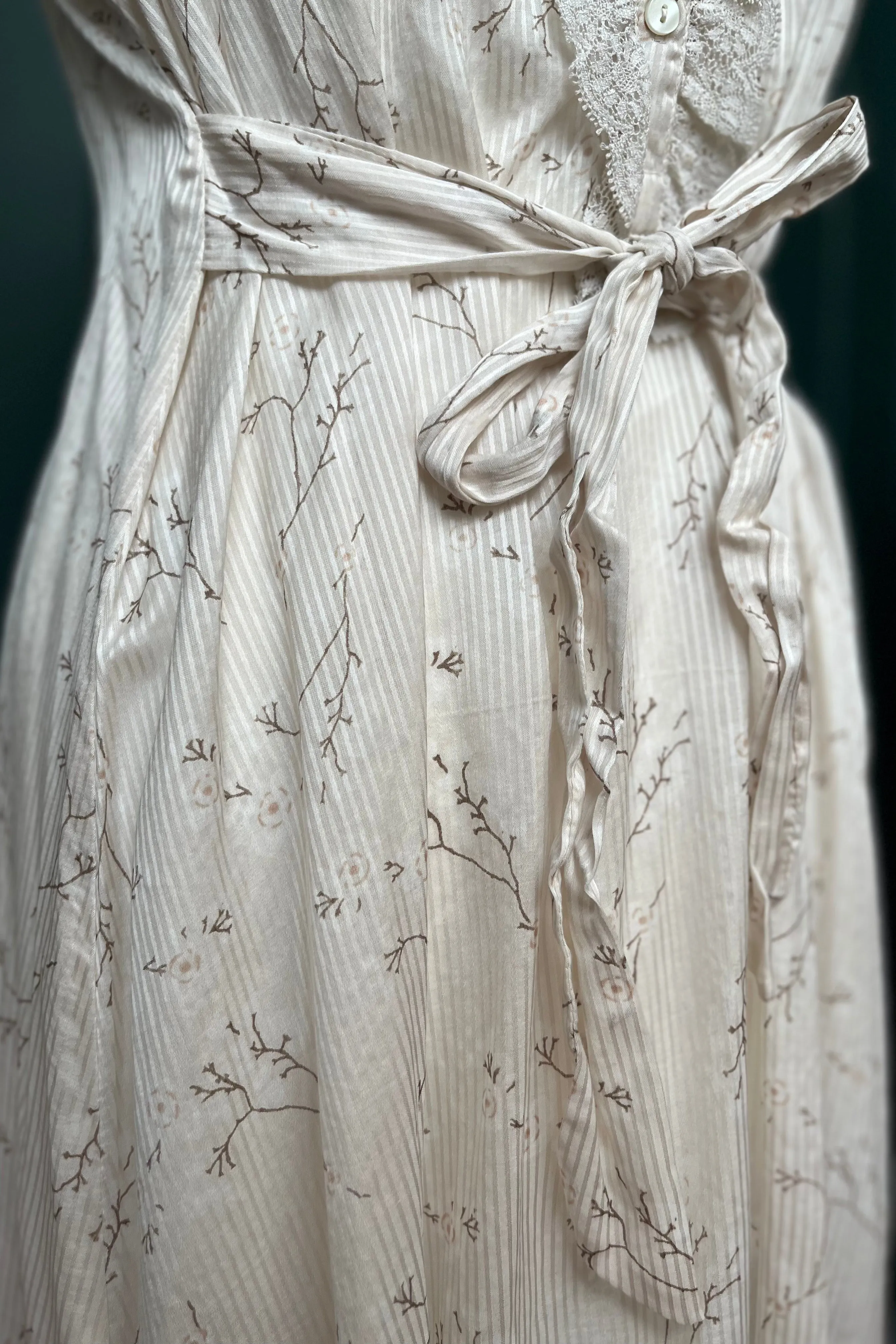 Re-Wear By Ti-Mo Lace Trim Sundress with Cream Slip